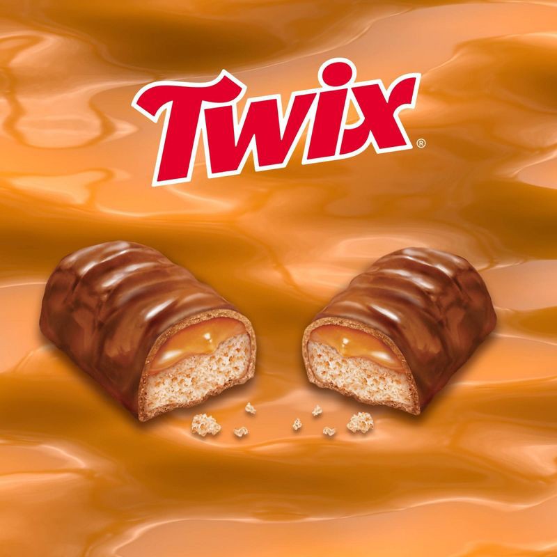 slide 2 of 11, Twix Caramel Cookie Chocolate Candy Bar, Sharing Size - 9.7oz, 9.7 oz