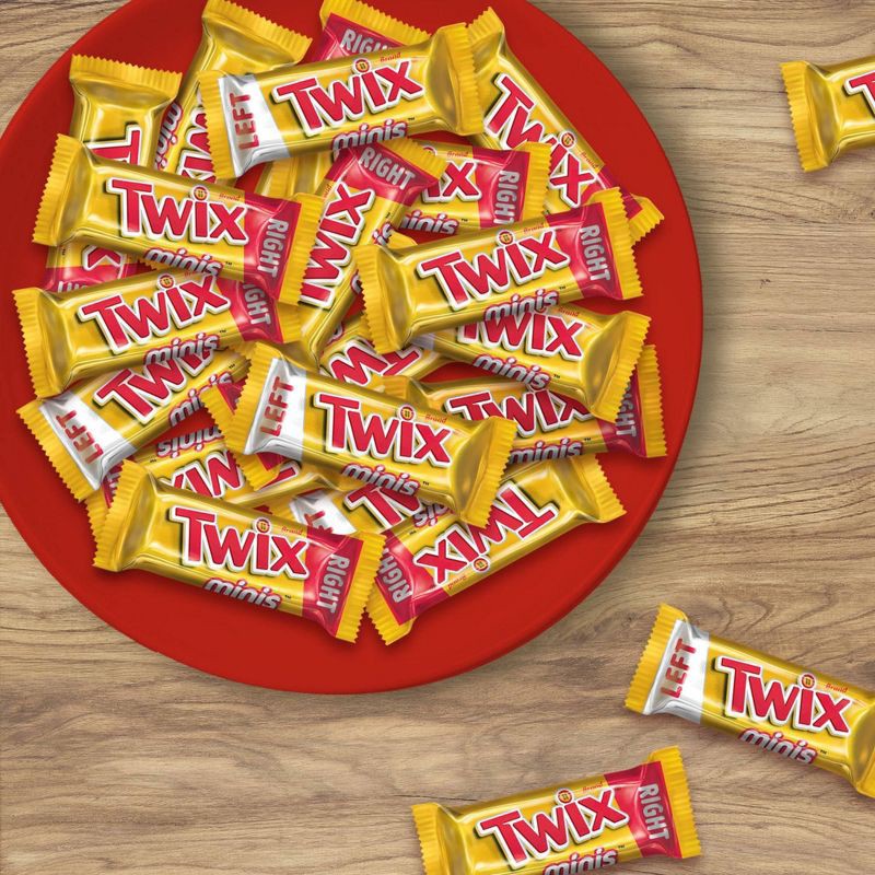 slide 3 of 7, Twix Caramel Cookie Chocolate Candy Bar, Sharing Size - 9.7oz, 9.7 oz