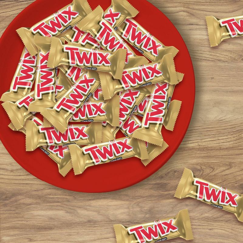slide 3 of 11, Twix Caramel Cookie Chocolate Candy Bar, Sharing Size - 9.7oz, 9.7 oz