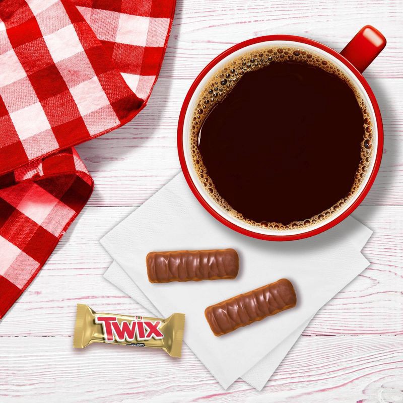 slide 6 of 11, Twix Caramel Cookie Chocolate Candy Bar, Sharing Size - 9.7oz, 9.7 oz