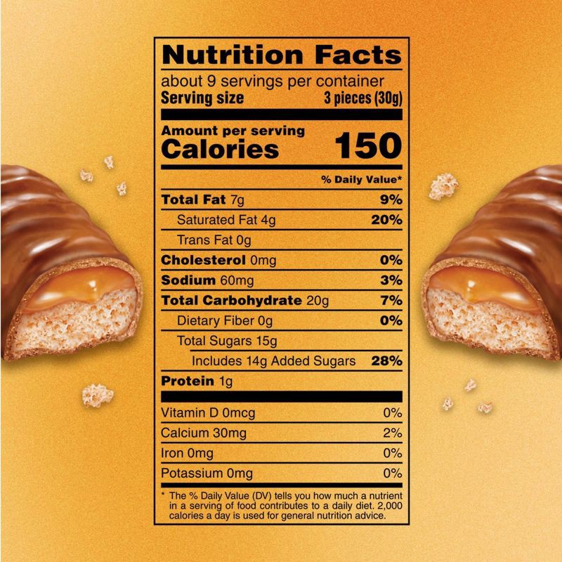 slide 9 of 11, Twix Caramel Cookie Chocolate Candy Bar, Sharing Size - 9.7oz, 9.7 oz