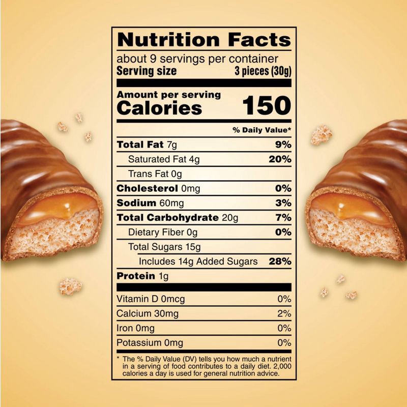 slide 10 of 19, Twix Caramel Cookie Chocolate Candy Bar, Sharing Size - 9.7oz, 9.7 oz