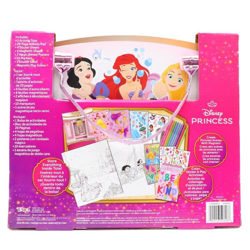 slide 2 of 7, Tara Disney Princess Activity Tote, 1 ct