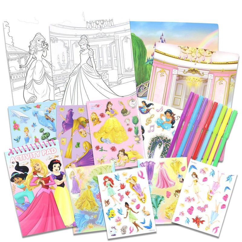 slide 4 of 7, Tara Disney Princess Activity Tote, 1 ct