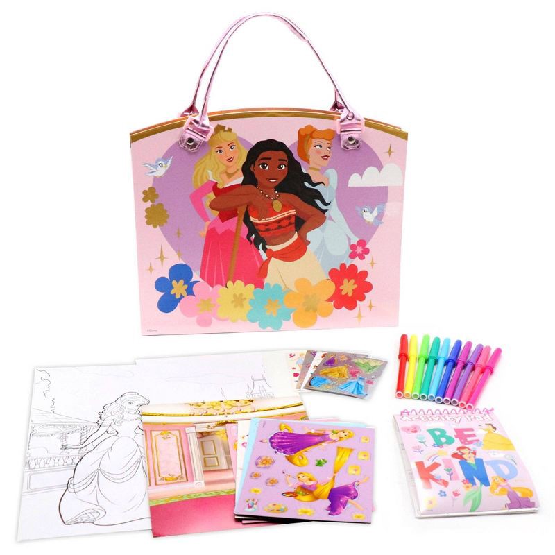 slide 4 of 7, Tara Disney Princess Activity Tote, 1 ct