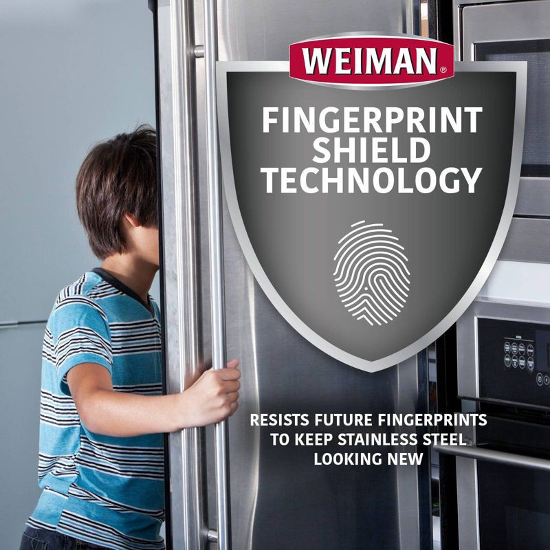 slide 6 of 8, Weiman Stainless Steel Cleaner and Polish Trigger - 22 fl oz, 22 fl oz