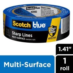 ScotchBlue 1.41" x 60yd Sharp Lines Painters Tape