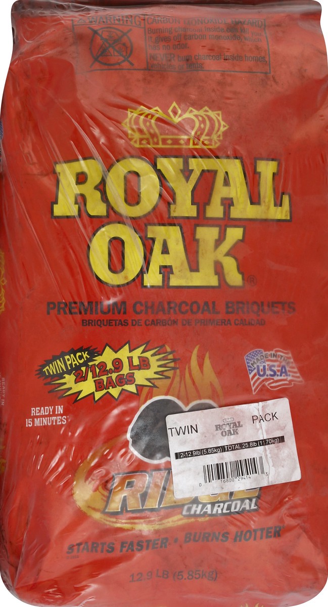 slide 5 of 5, Royal Oak Charcoal Briquets 2 ea, 2 ct