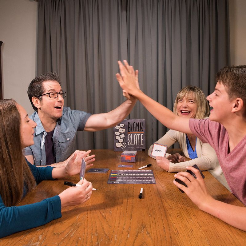 slide 5 of 6, Blank Slate Board Game: The Op Games Party & Problem Solving Game, 3-8 Players, 30 Min Play Time, Includes Paper & Markers, 1 ct