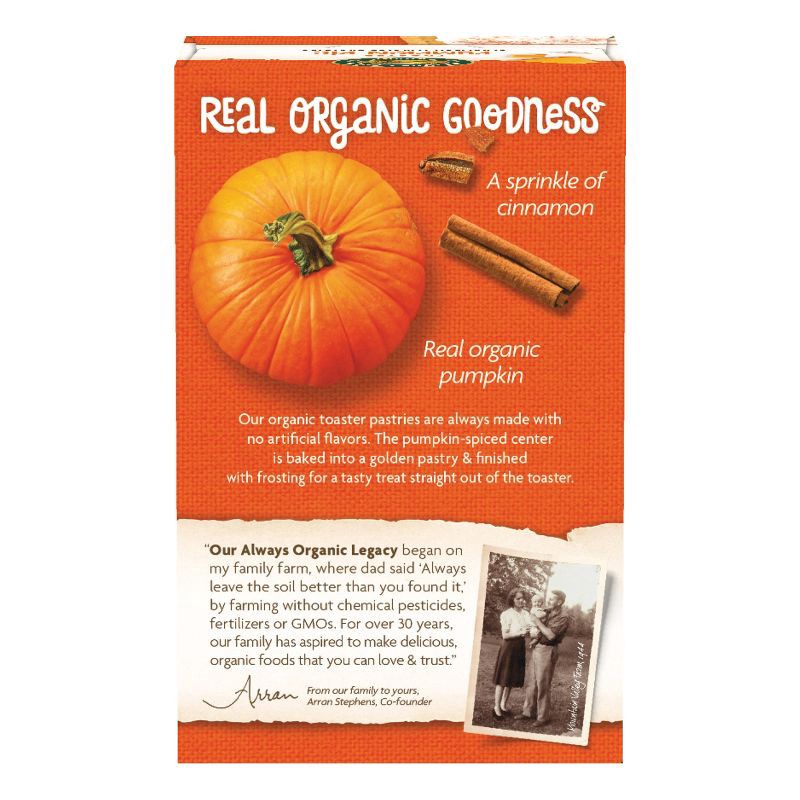 slide 2 of 5, Nature's Path Natures Path Organic Pumpkin Pie Toaster Pastry - 11oz, 11 oz