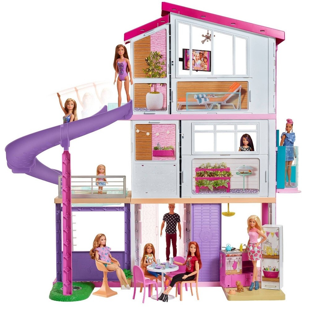 slide 7 of 19, Barbie Dreamhouse Playset, 1 ct