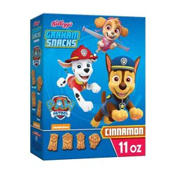 Kellog PAW Patrol Cinnamon Graham Snacks - 11oz