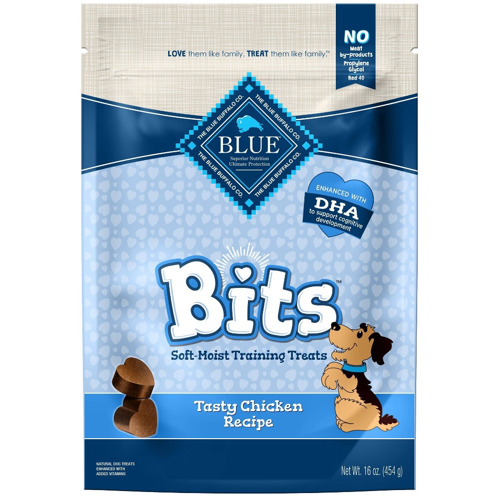 slide 5 of 5, Blue Buffalo Bits Tasty Chicken Recipe Dog Treats - 19oz, 19 oz