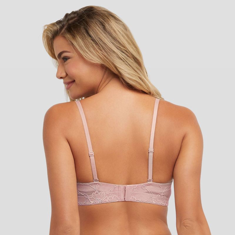 Maidenform Self Expressions Women's Multiway Push-Up Bra SE1102 - Evening  Blush/Sheer Pale Pink 38C 1 ct