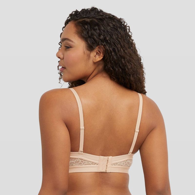 slide 8 of 9, Maidenform Women's Strapless Multiway Push-Up Bra SE1102 - Paris Beige 38D: Convertible, Padded, Underwire, 1 ct