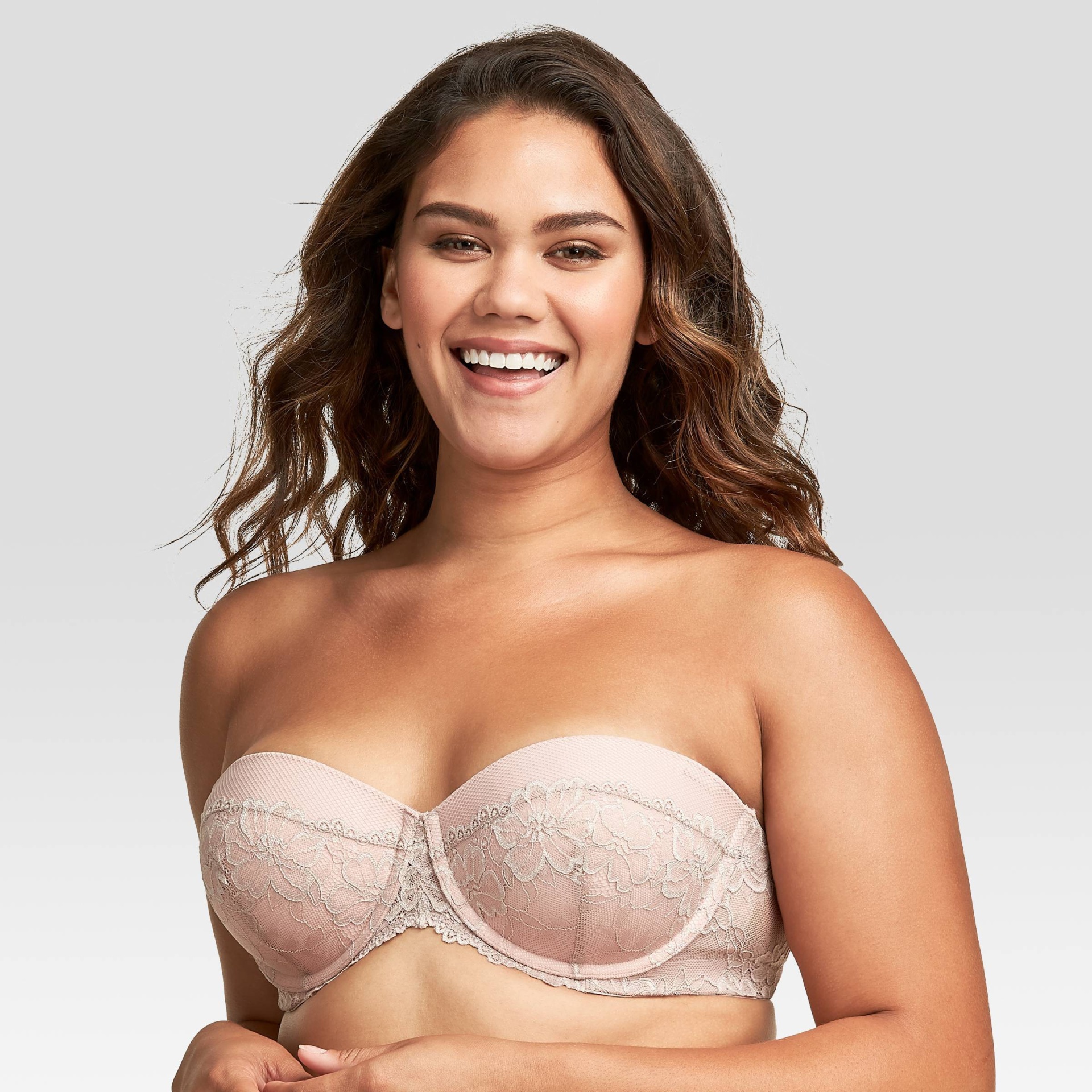 Maidenform Self Expressions Women's Multiway Push-Up Bra SE1102 - Evening  Blush/Sheer Pale Pink 36D 1 ct