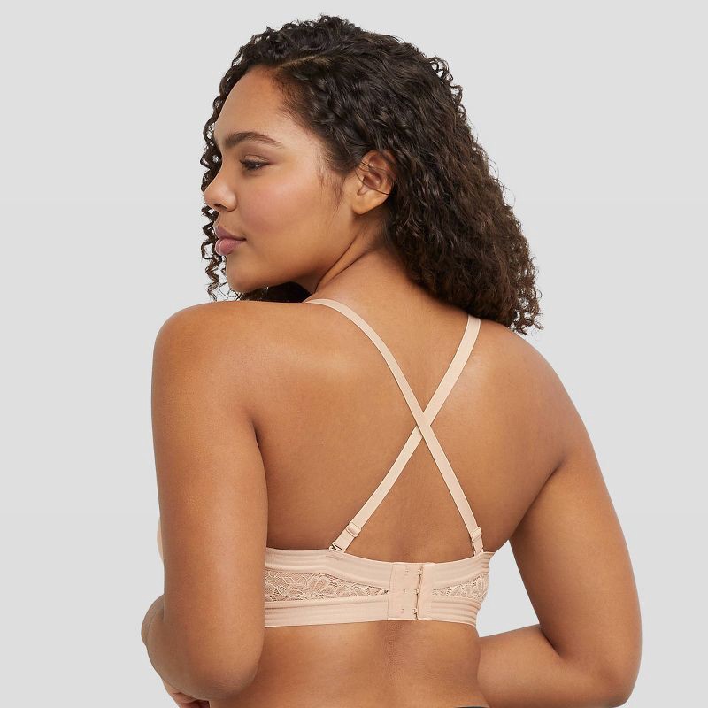 slide 7 of 9, Maidenform Women's Strapless Multiway Push-Up Bra SE1102 - Paris Beige 36C: Convertible, Padded, Underwire, 1 ct