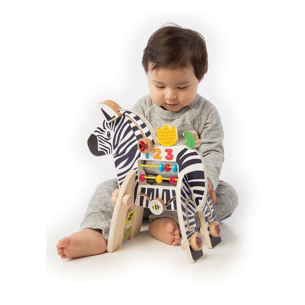 slide 6 of 6, The Manhattan Toy Company Manhattan Toy Zebra Activity Toy, 1 ct