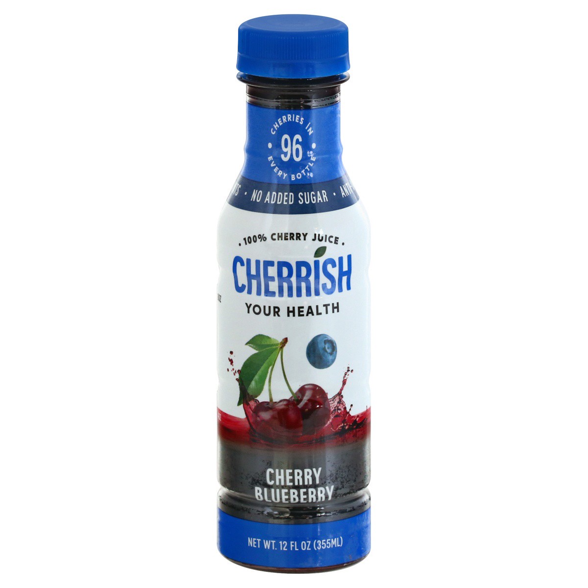 slide 1 of 9, Cherrish Your Health Tart Cherry Blueberry Juice - 12 oz, 12 oz