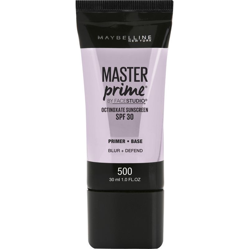 slide 1 of 5, Maybelline Face Studio Master Prime Blur + Defend - Lavender - 1 fl oz, 1 fl oz