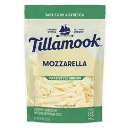 Tillamook Farmstyle Mozzarella Shredded Cheese - 8oz