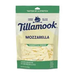 Tillamook Farmstyle Mozzarella Shredded Cheese - 8oz