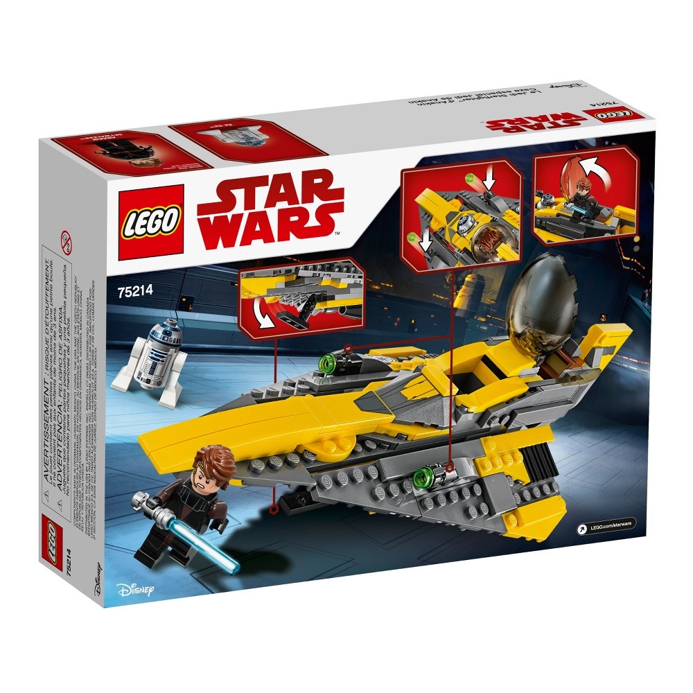 slide 5 of 6, LEGO Star Wars Anakin's Jedi Starfighter 75214, 1 ct