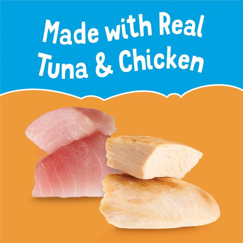 slide 5 of 9, Purina Friskies Lil' Soups In a Velvety Broth Wet Cat Food Complement with Chicken & Tuna - 1.2oz, 1.2 oz