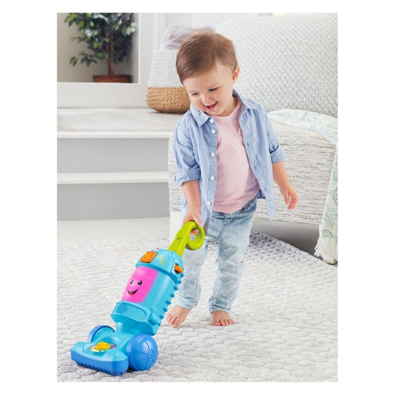 slide 3 of 11, Fisher-Price Laugh and Learn Light-up Learning Vacuum, 1 ct