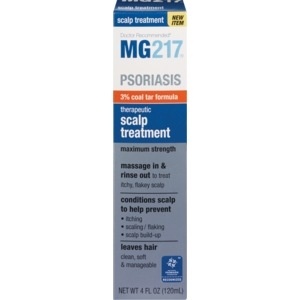 slide 1 of 1, MG217 Psoriasis Therapeutic Scalp Treatment, 4 oz