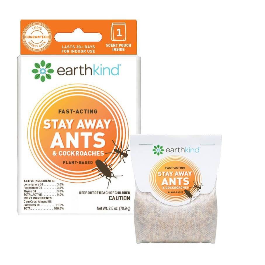 slide 1 of 5, EarthKind Stay Away Ant & Cockroach Repellent -, 2.5 oz