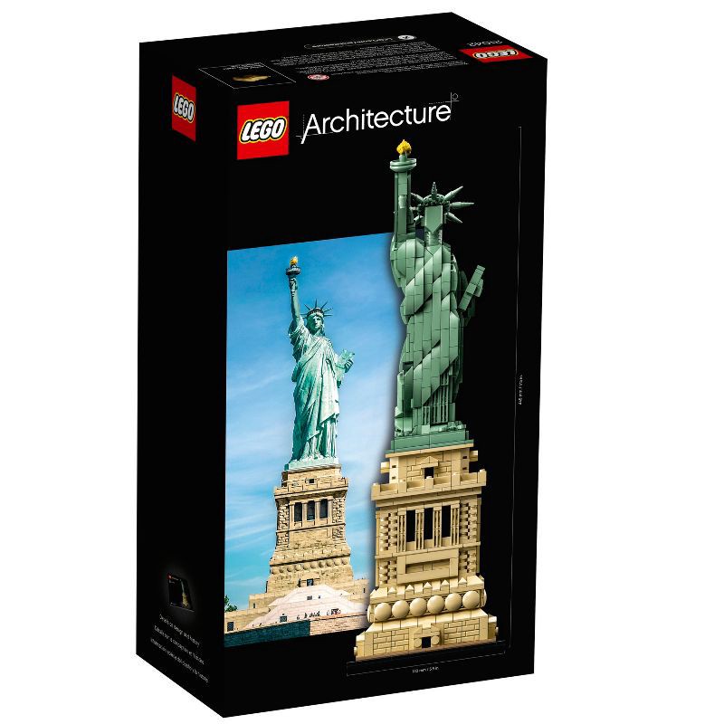 slide 6 of 7, LEGO Architecture Statue of Liberty Model Building Set 21042, 1 ct