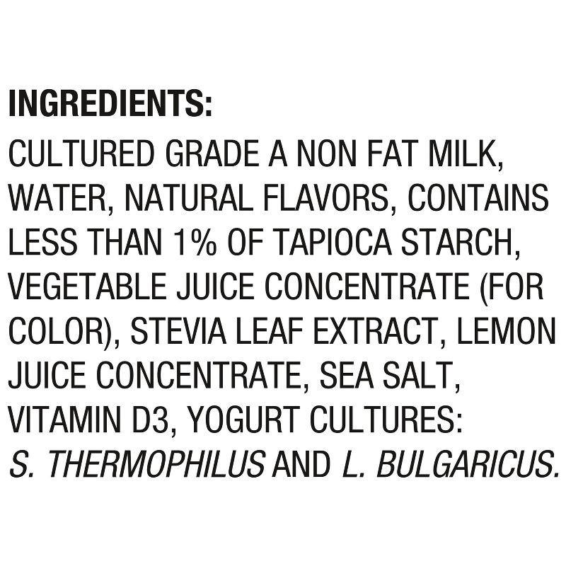 slide 10 of 13, Oikos Triple Zero Cherry Greek Yogurt - 15g Protein 4ct/5.3oz Cups, 15 gram, 4 ct, 5.3 oz