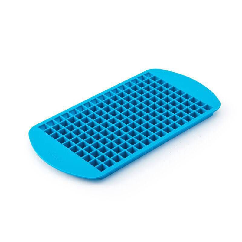 slide 4 of 4, Houdini Crushed Ice Tray - Blue: Silicone Ice Mold, 160 Cavities, Reusable, Dishwasher-Safe, Nugget Ice Maker, 1 ct