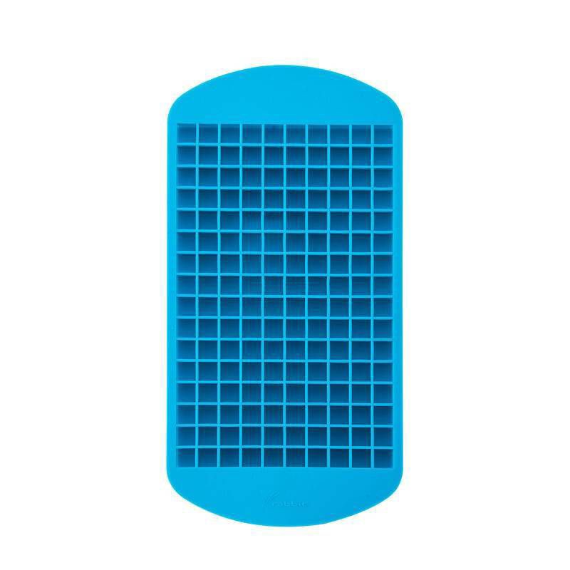 slide 1 of 4, Houdini Crushed Ice Tray - Blue: Silicone Ice Mold, 160 Cavities, Reusable, Dishwasher-Safe, Nugget Ice Maker, 1 ct