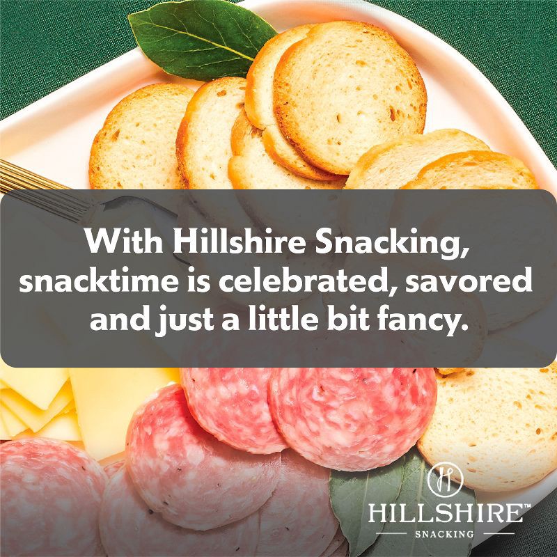 slide 3 of 4, Hillshire Farm Hillshire Snacking All Natural Uncured Pepperoni with White Cheddar Cheese and Toasted Rounds - 2.76oz, 2.76 oz