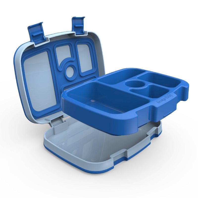 slide 5 of 7, Bentgo Kids' Brights Leakproof, 5 Compartment Bento-Style Kids' Lunch Box - Blue, 1 ct