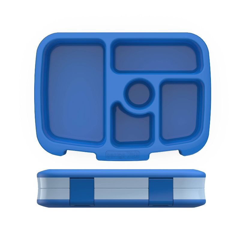 slide 7 of 7, Bentgo Kids' Brights Leakproof, 5 Compartment Bento-Style Kids' Lunch Box - Blue, 1 ct