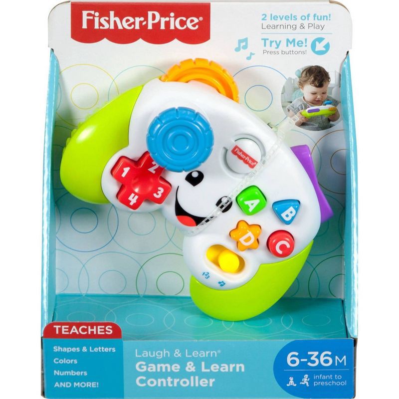 slide 6 of 6, Laugh & Learn Fisher-Price Laugh and Learn Game and Learn Controller, 1 ct