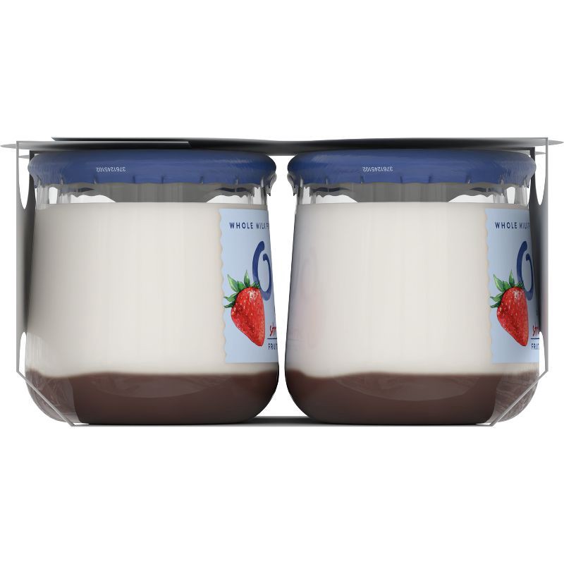 slide 5 of 10, Oui by Yoplait Strawberry Flavored French Style Yogurt - 4ct/5oz Jars, 4 ct; 5 oz