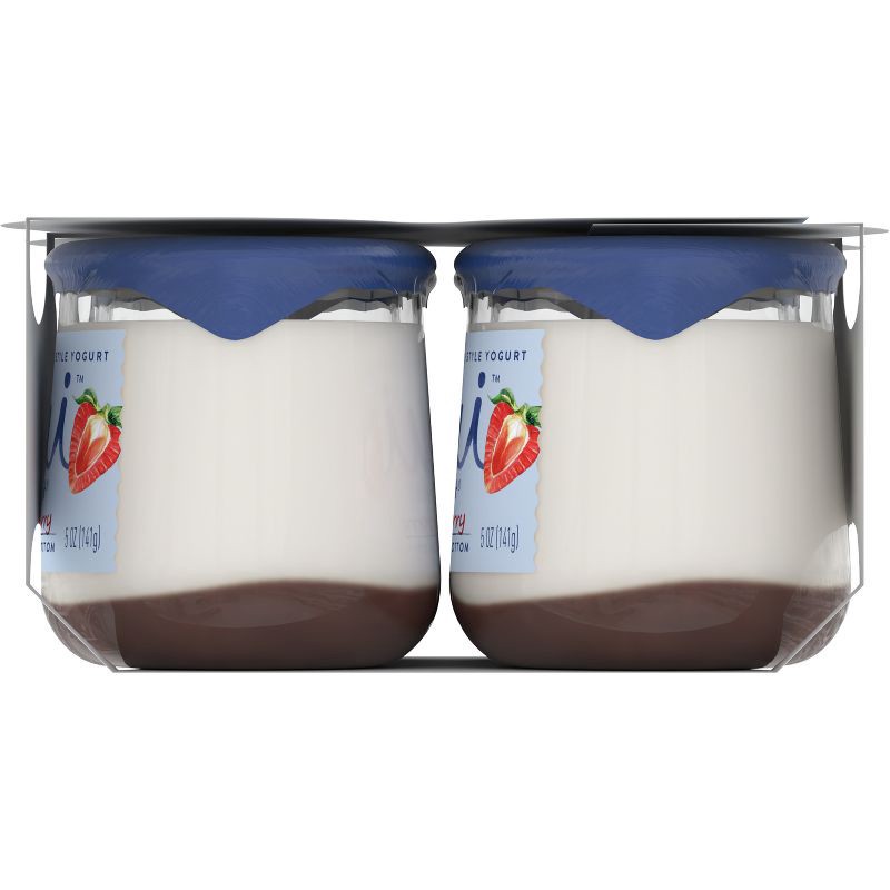 slide 6 of 10, Oui by Yoplait Strawberry Flavored French Style Yogurt - 4ct/5oz Jars, 4 ct; 5 oz