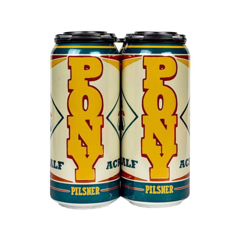 slide 1 of 1, Half Acre Beer Co. Half Acre Pony Pilsner Beer - 4pk/16 fl oz Cans, 4 ct; 16 fl oz