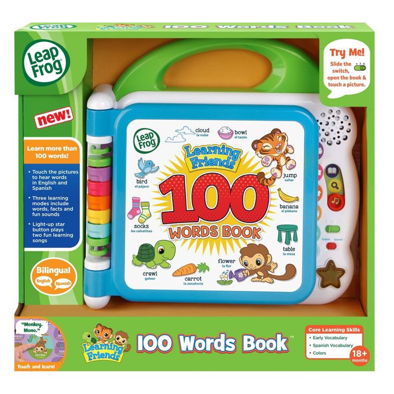 slide 15 of 15, LeapFrog Learning Friends 100 Words Book, 1 ct