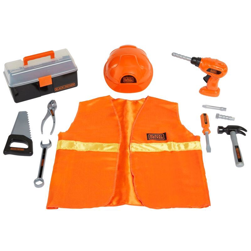 slide 3 of 6, BLACK+DECKER Junior Carpenter Dress Up Set - 12pc, 12 ct