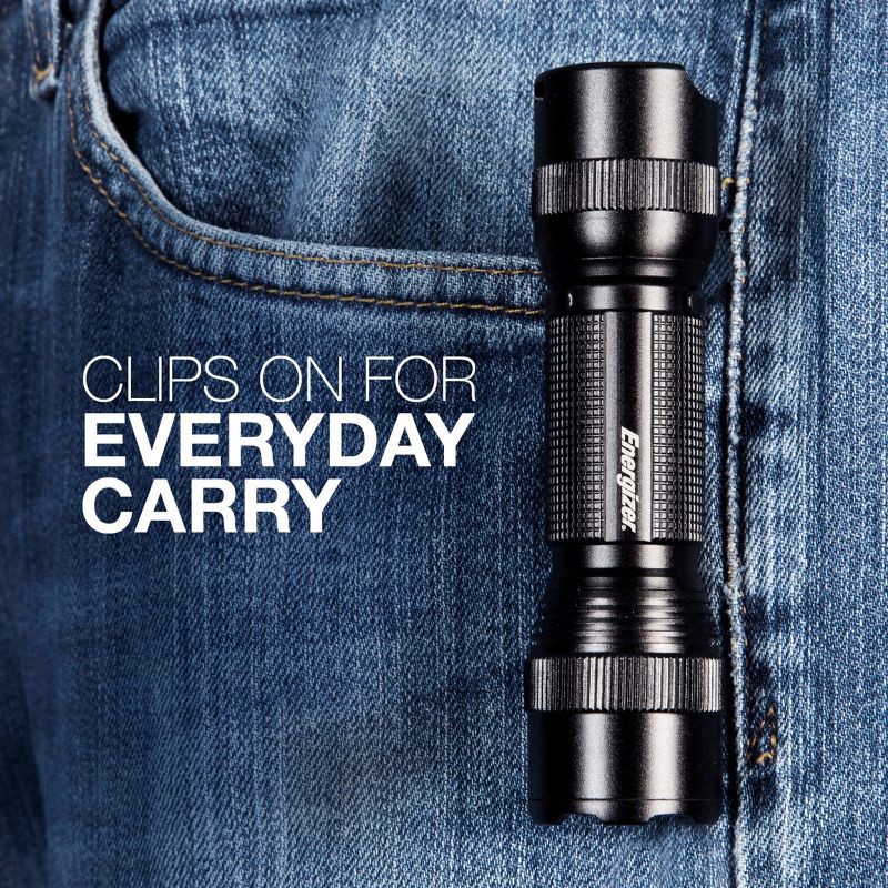 slide 5 of 10, Energizer LED Vision HD Performance Tactical FlashLight: Metal, Impact & Water-Resistant, 700 Lumens, CR123 Battery Included, 1 ct