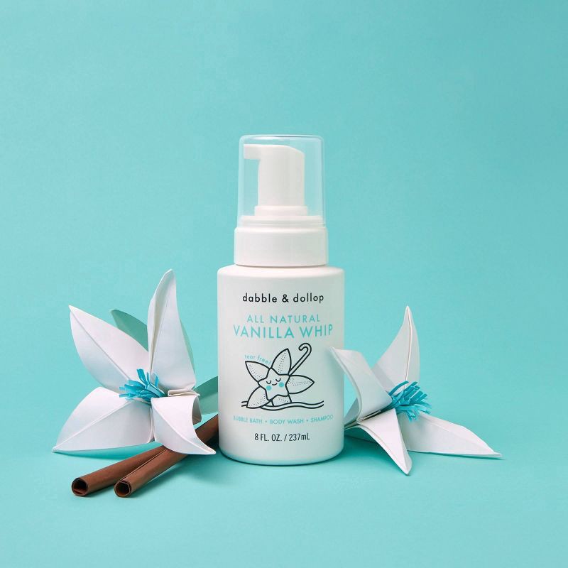 slide 3 of 5, Dabble & Dollop Shower Gel Vanilla Whip, 8 oz