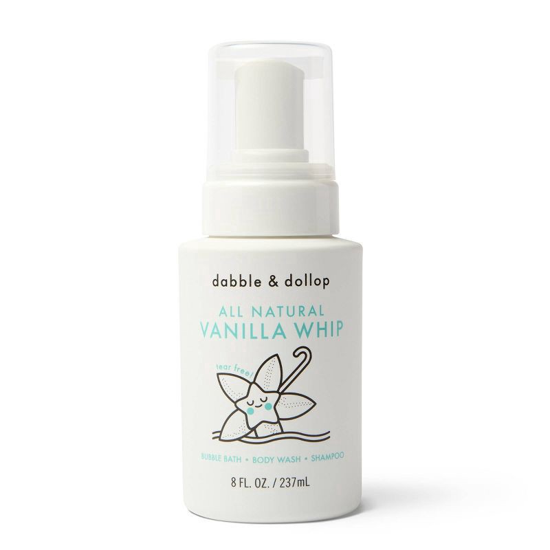 slide 1 of 5, Dabble & Dollop Shower Gel Vanilla Whip, 8 oz
