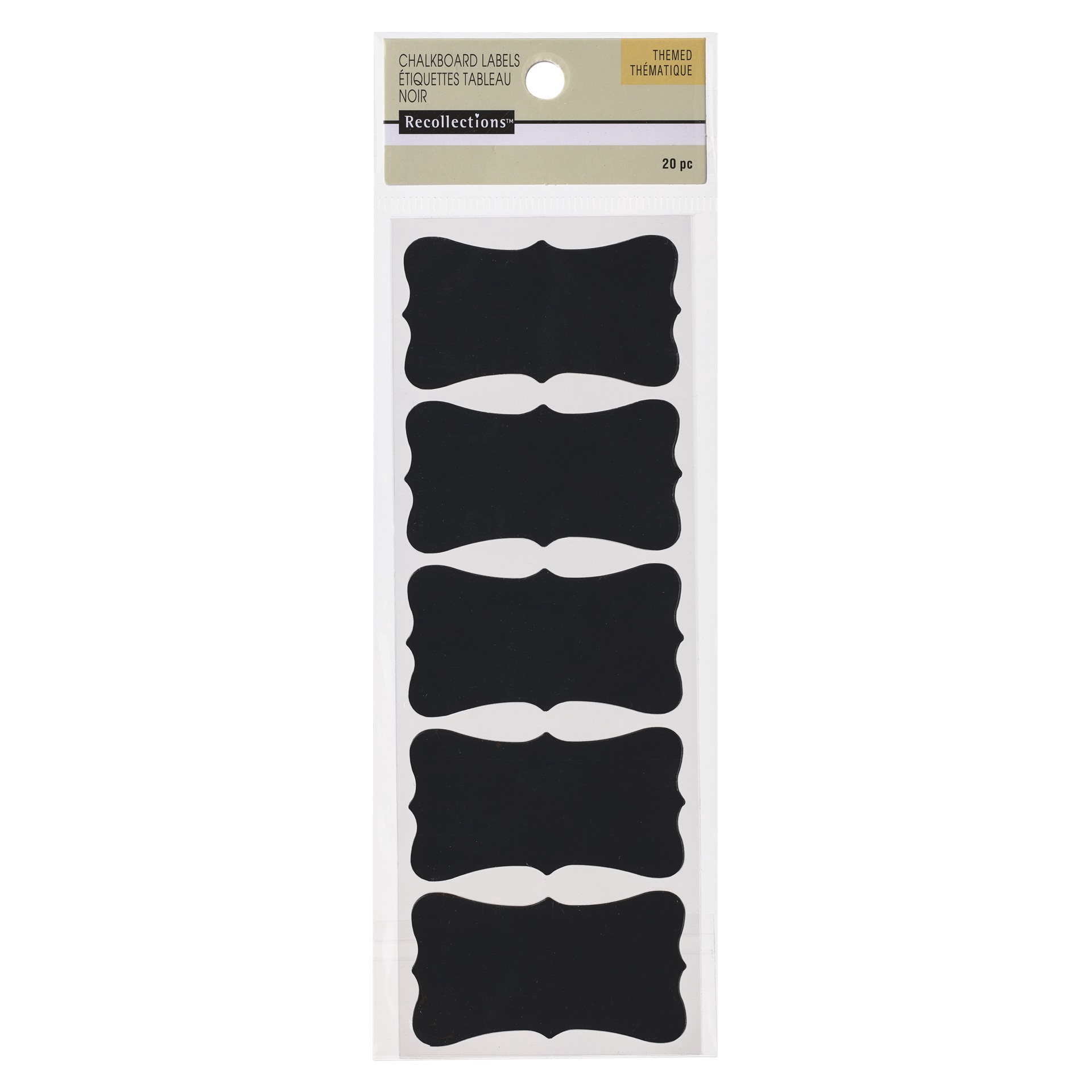 slide 2 of 3, Classic Chalkboard Labels By Recollections, includes 10 ct