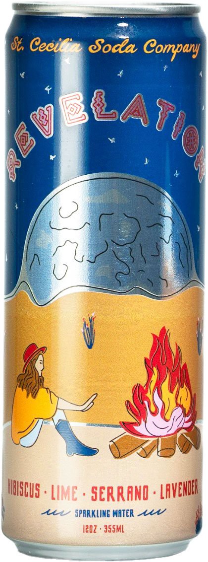 slide 1 of 1, St Cecilia Soda Company Revelation Sparkling Water, 12 oz