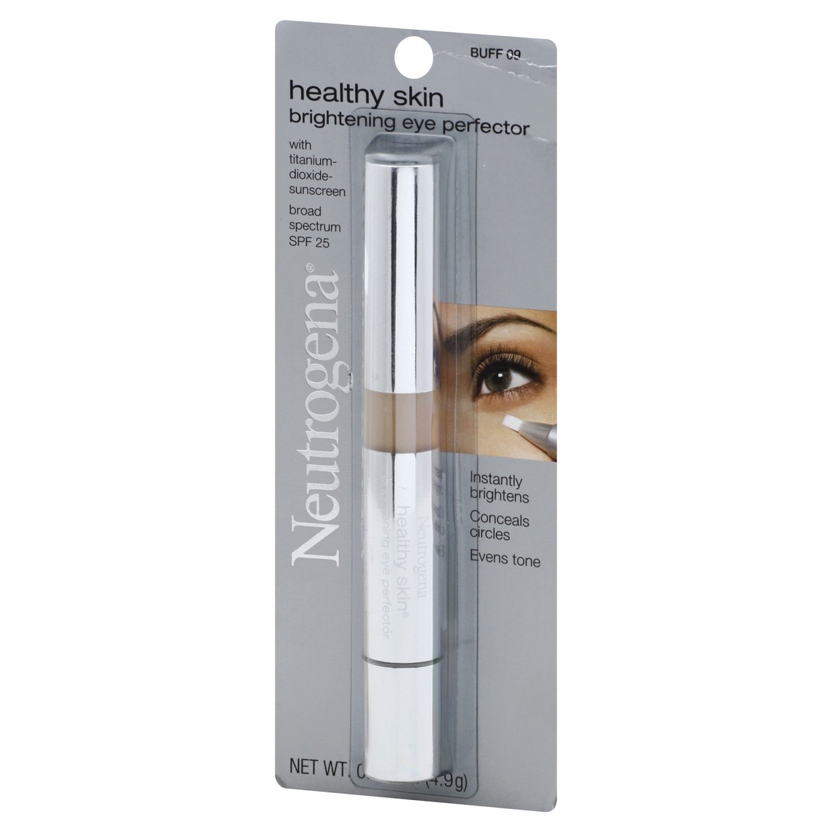 slide 5 of 9, Neutrogena Healthy Skin Brightening Eye Perfector In Buff, 0.17 oz